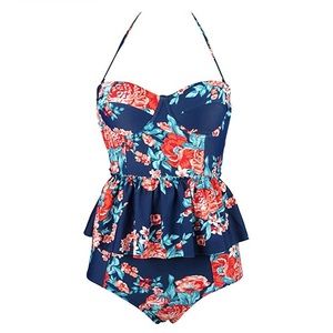 NWOT two piece Cocoship swimsuit